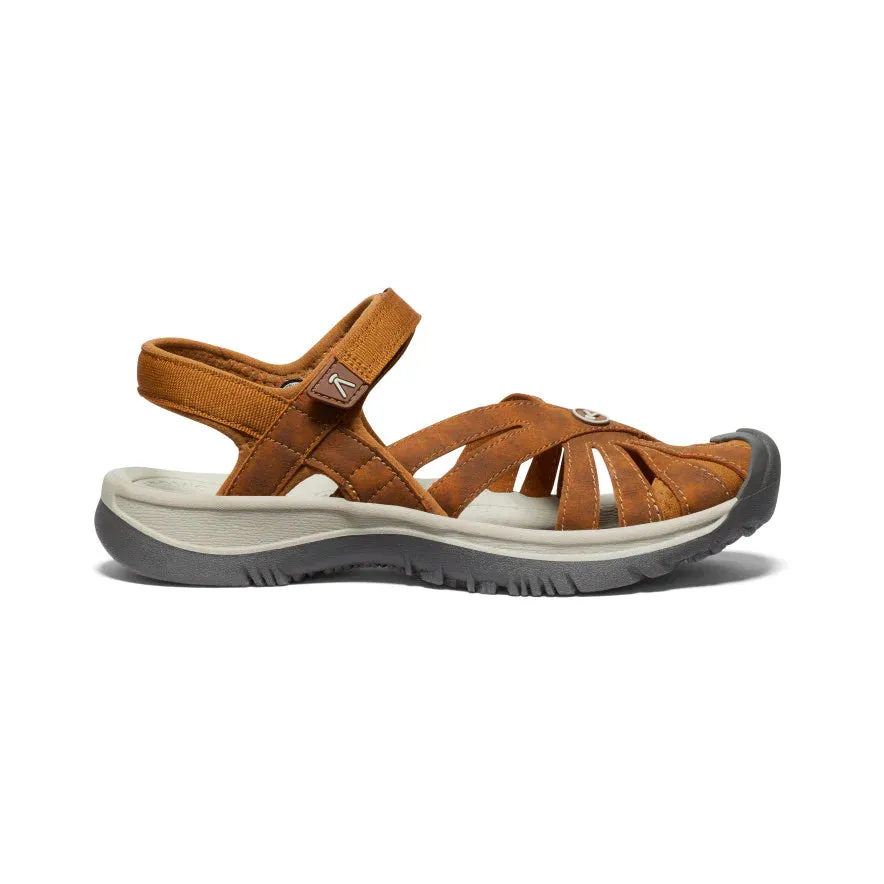 KEEN WOMENS ROSE SANDAL ROAST PECAN / BIRCH