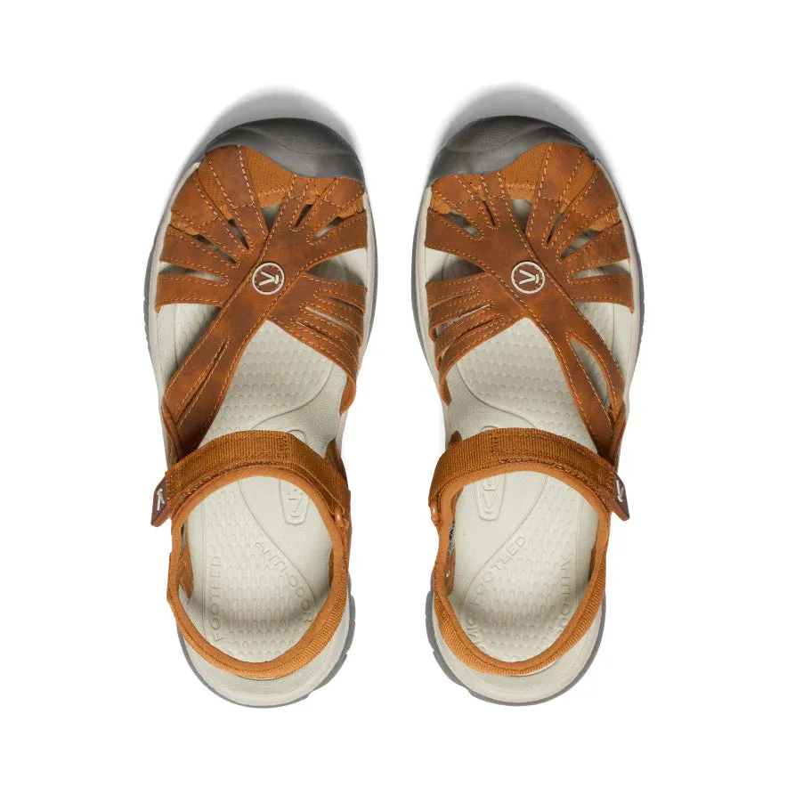 KEEN WOMENS ROSE SANDAL ROAST PECAN / BIRCH