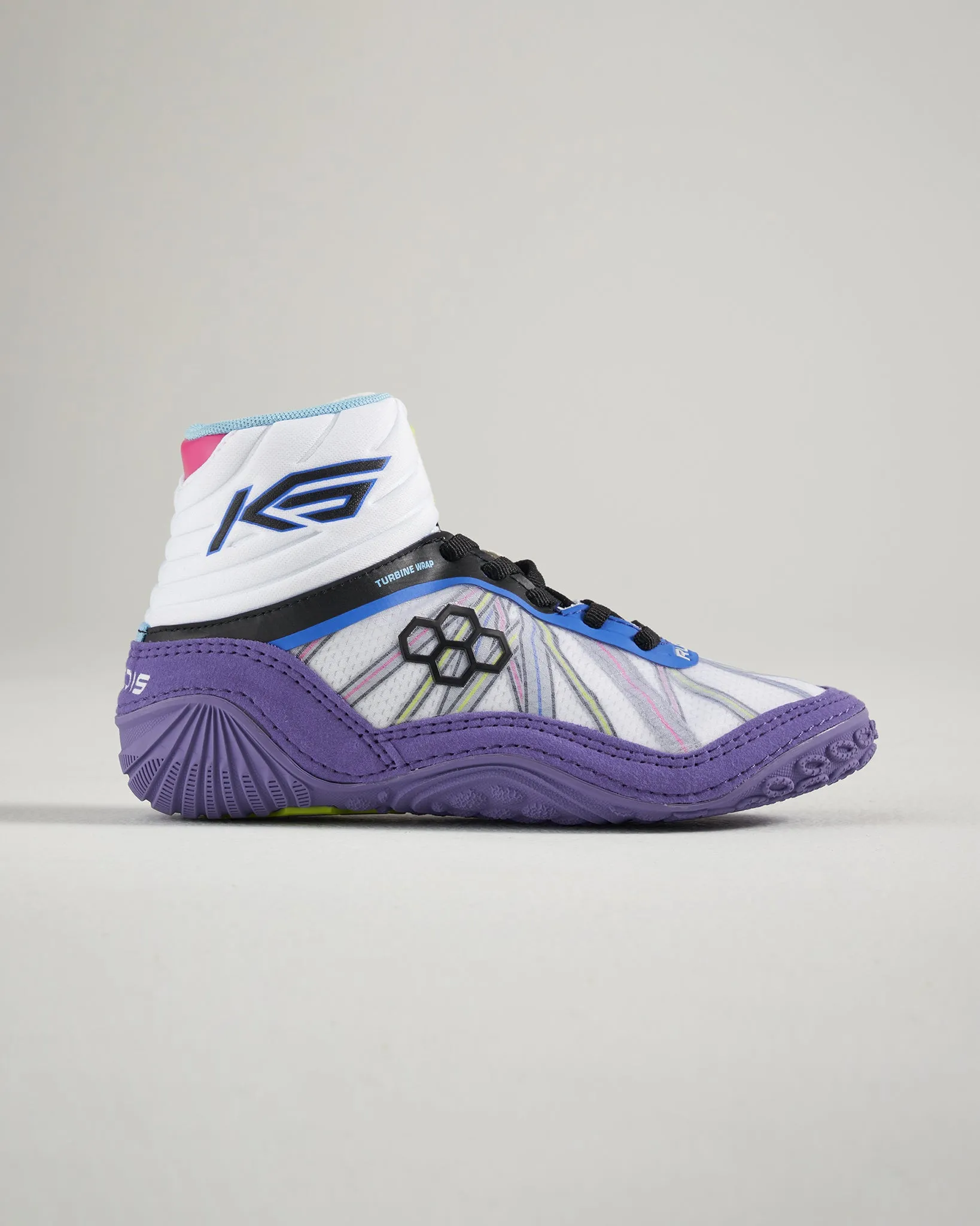 KS Turbine Youth Wrestling Shoes - Purple Cosmo