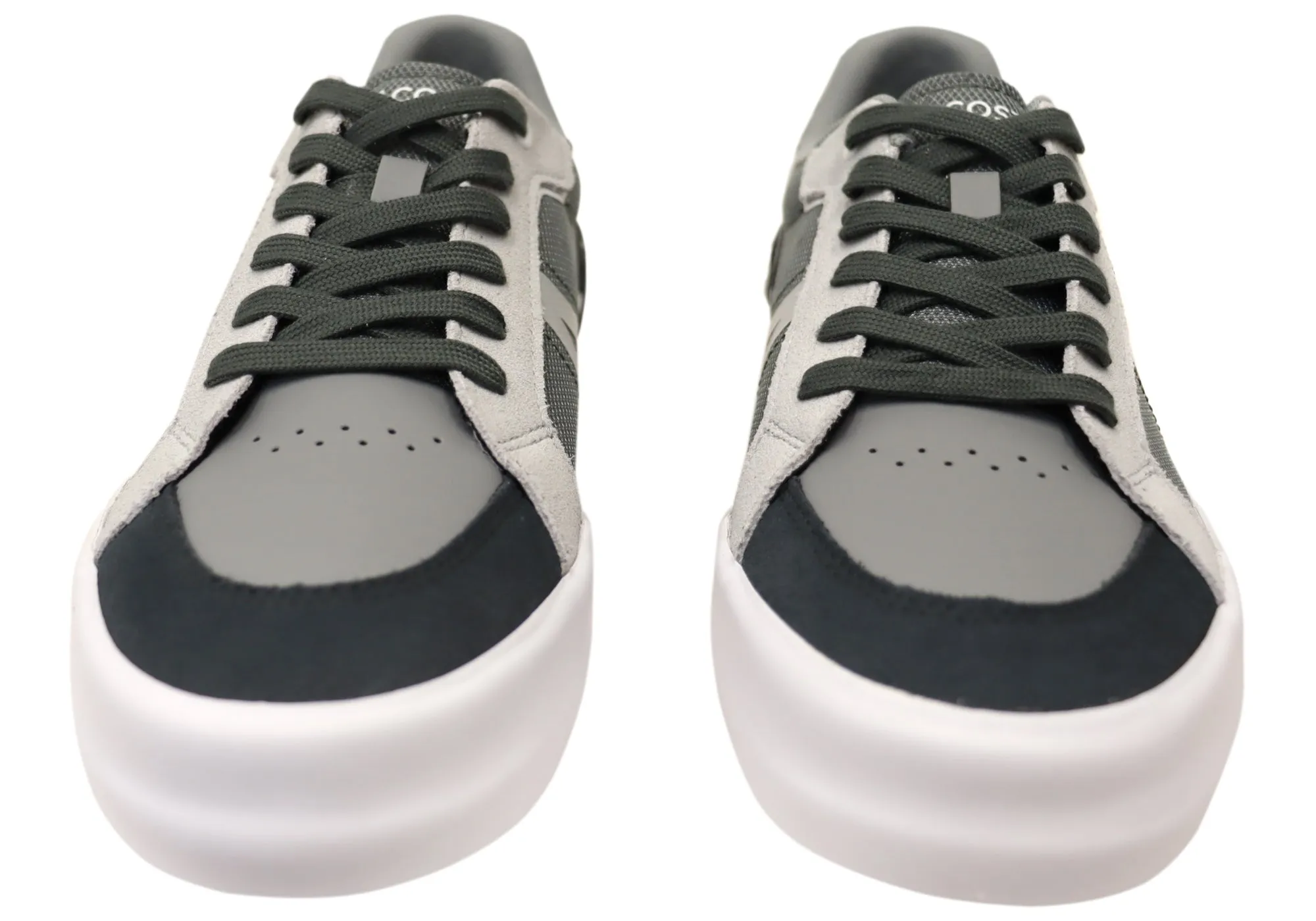 Lacoste Mens Comfortable Lace Up L004 Tonal Sneakers