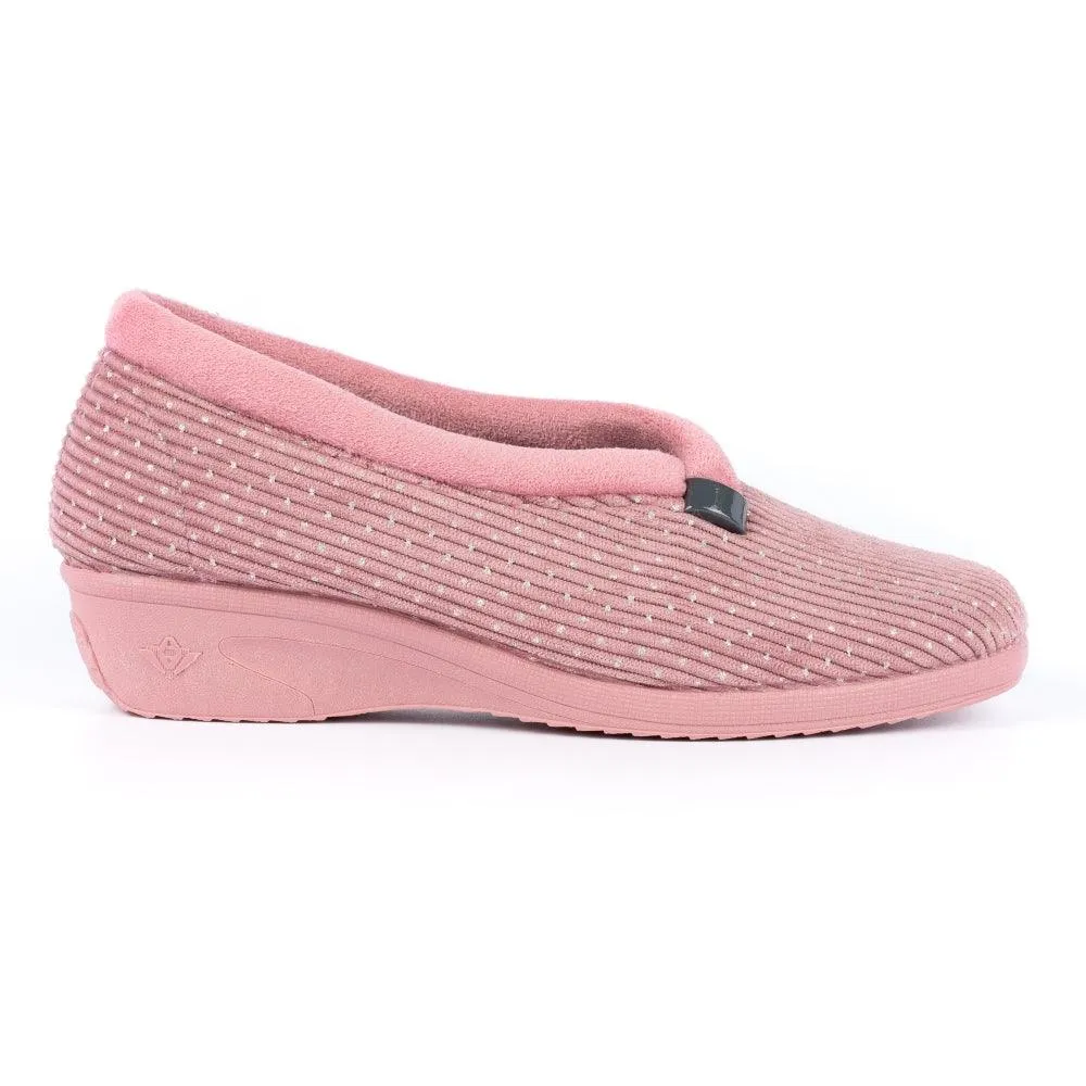 Lunar Womens Slipper Greta KLA155 Heather