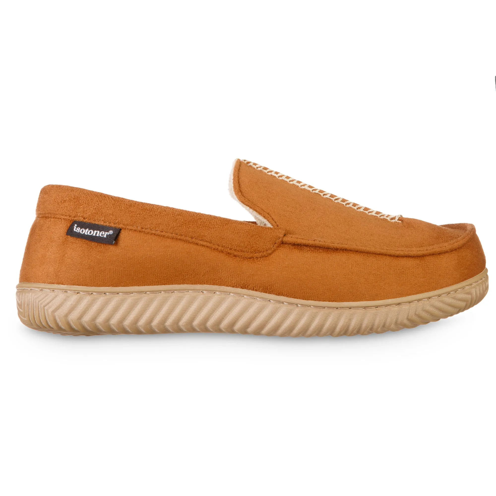 Men's Advanced Memory Foam Microsuede Liam Moccasin Slippers