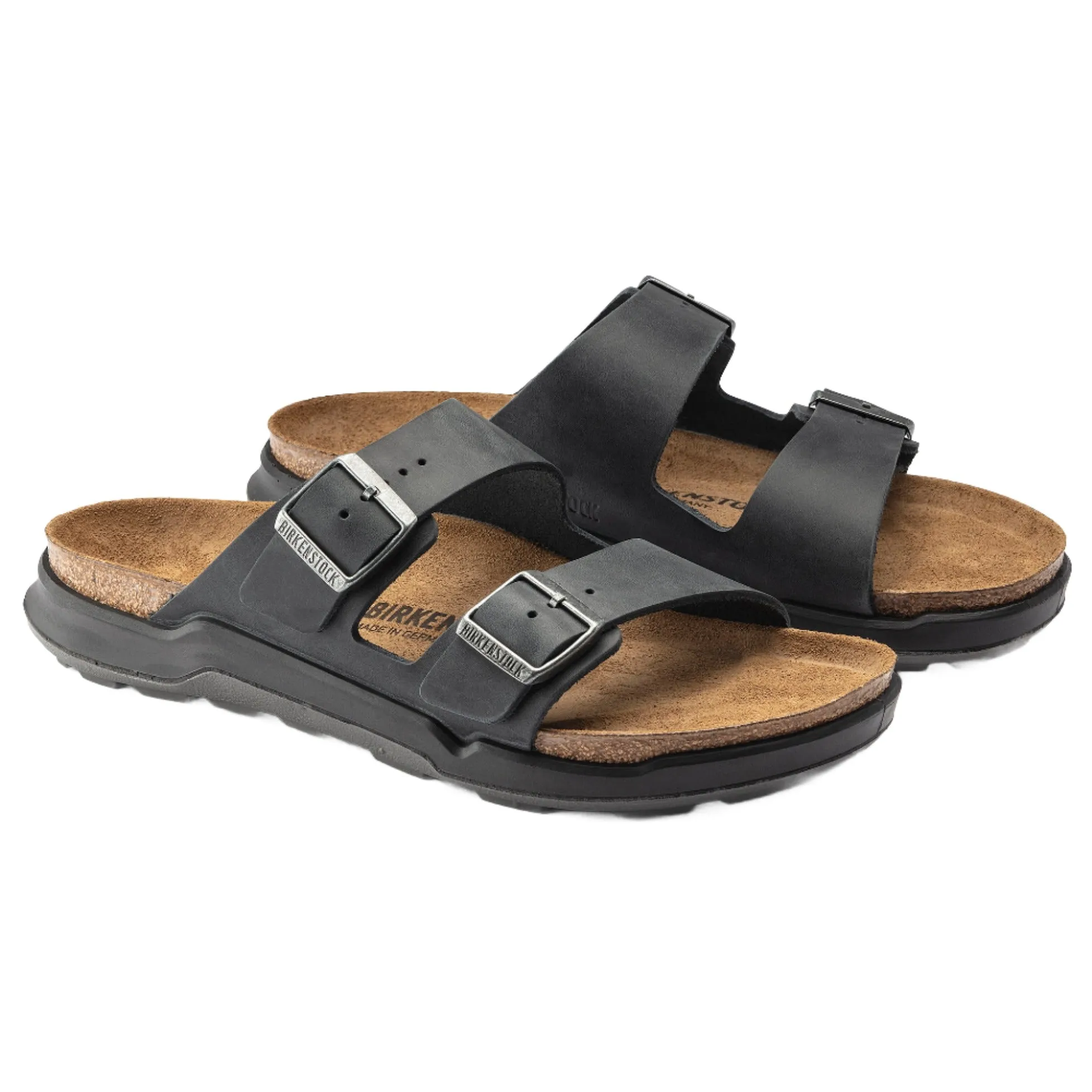 Men's Arizona CT Rugged Black Oiled Leather