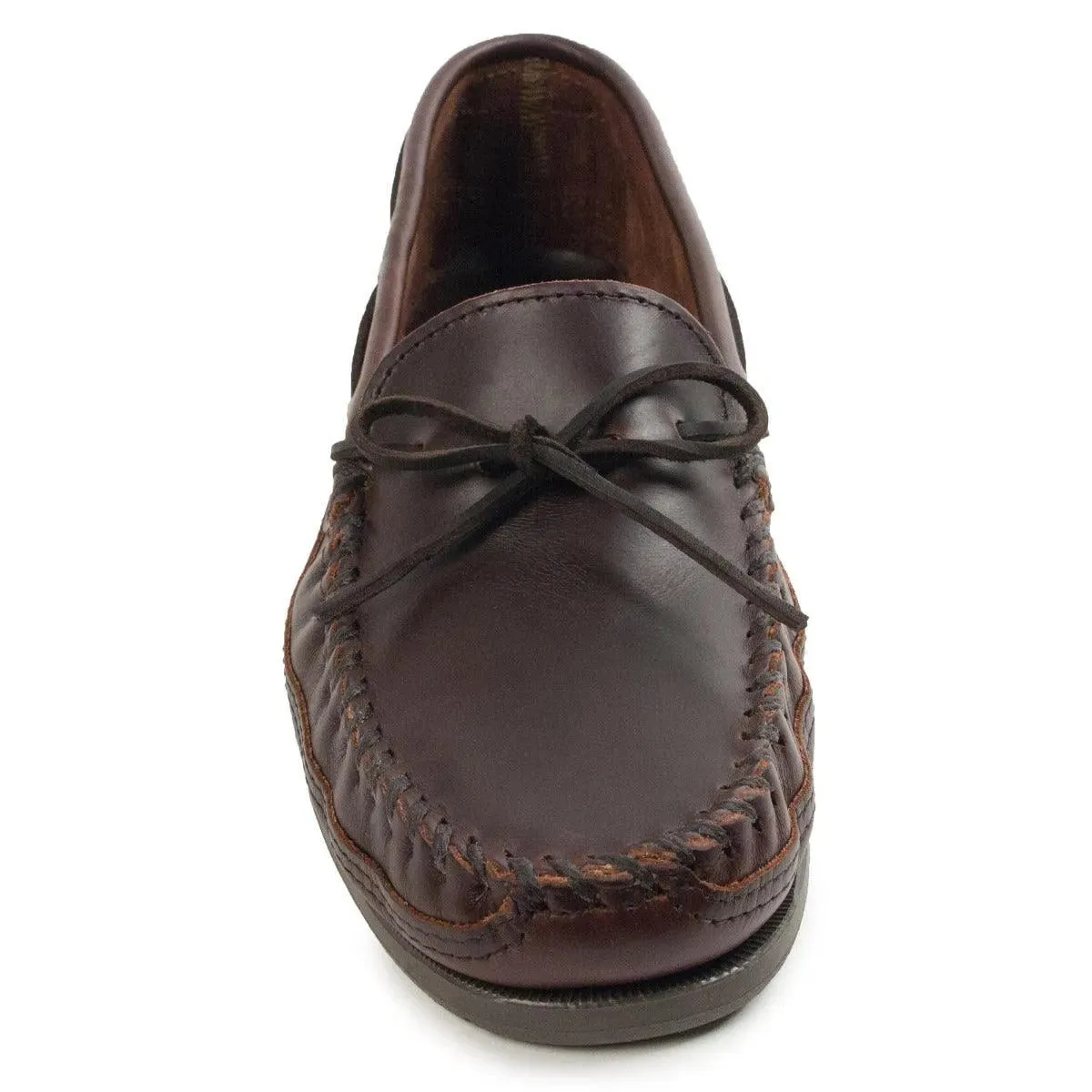 Minnetonka Essential Hardsole Moc Leather - Mens Moccasin