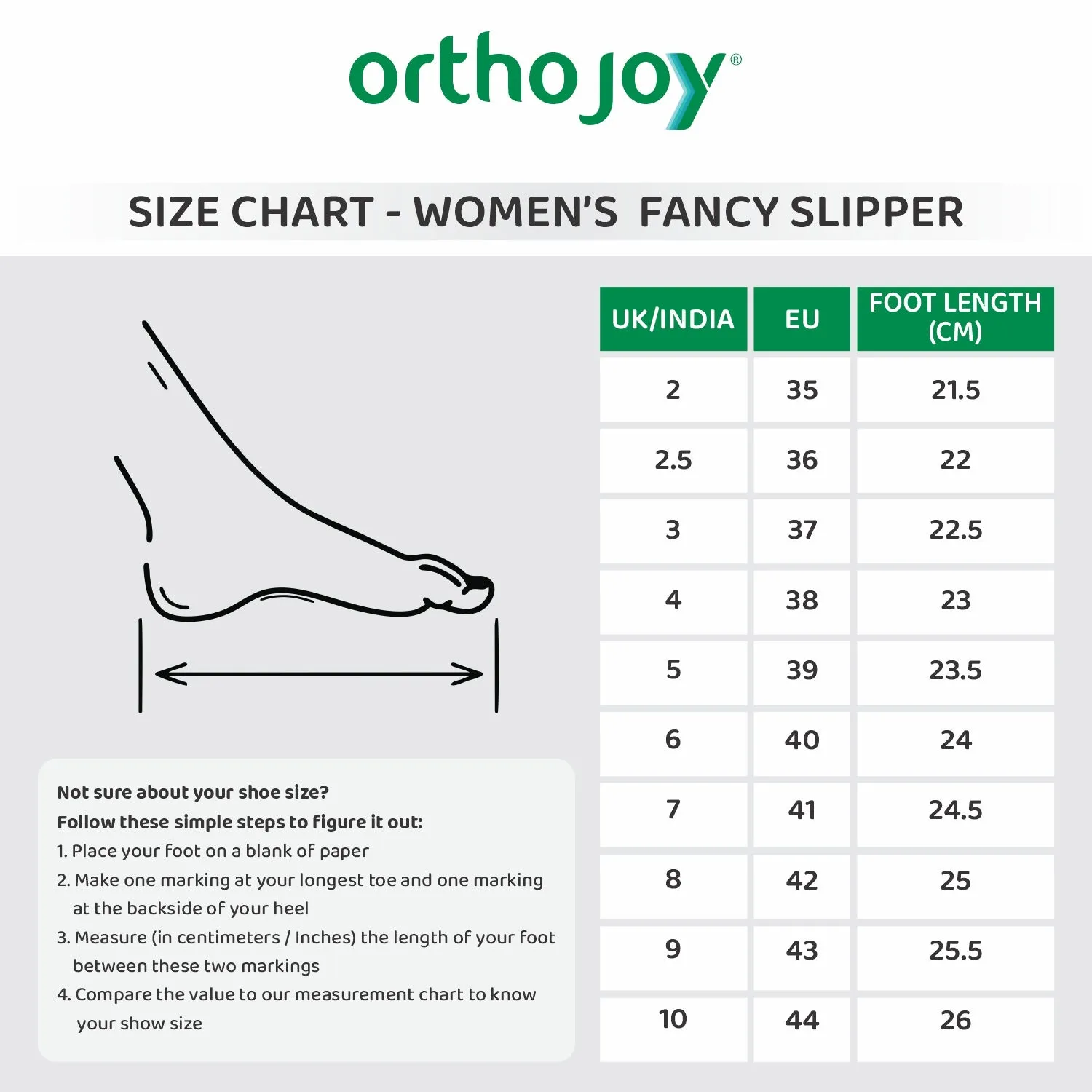 ORTHO JOY Fancy doctor slippers | Casual flat sandals