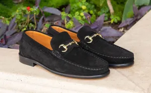 Pelle Suede Loafer Black