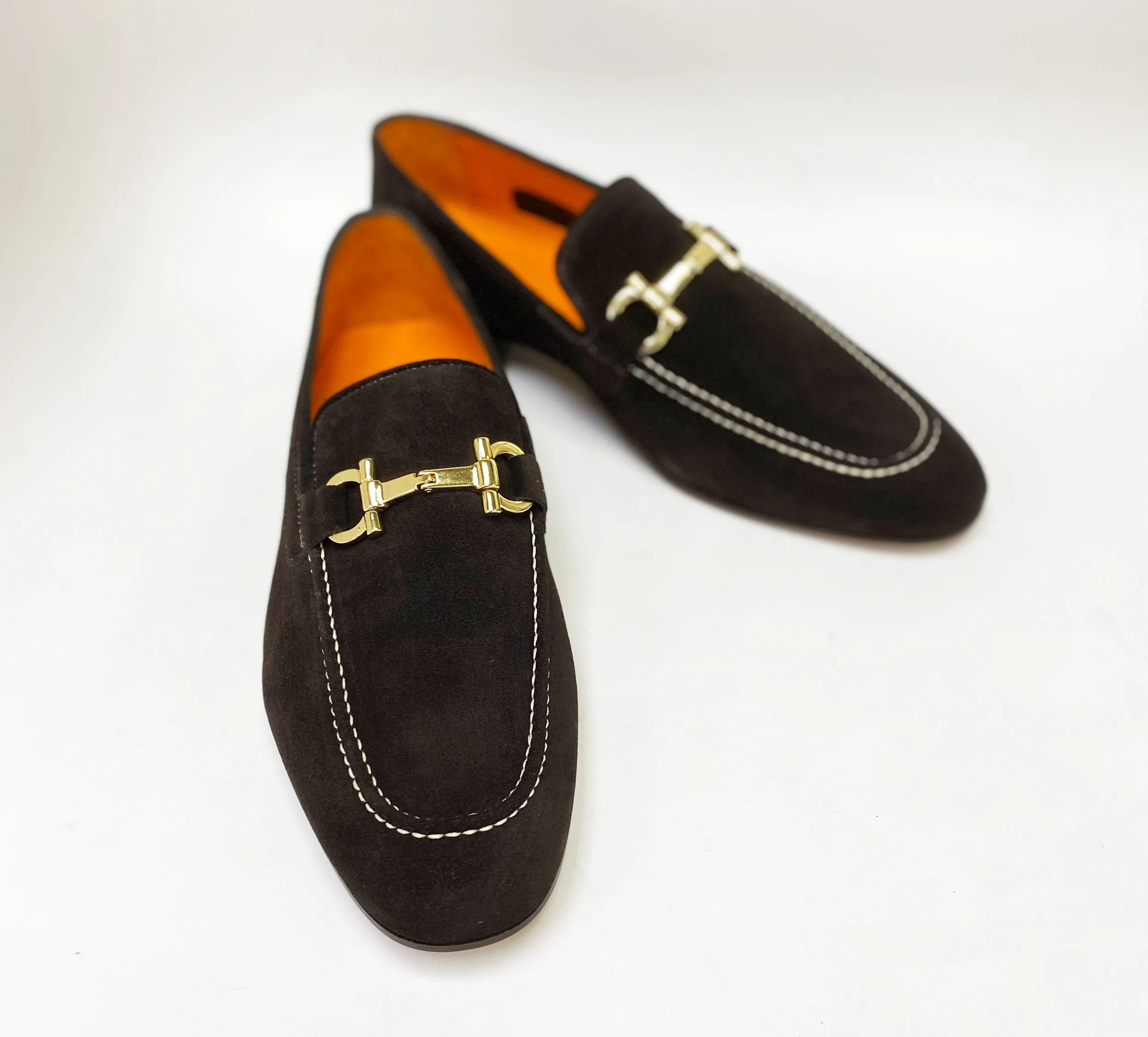 Pelle Suede Loafer Brown