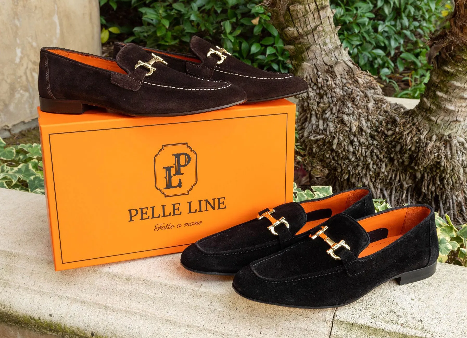 Pelle Suede Loafer Brown