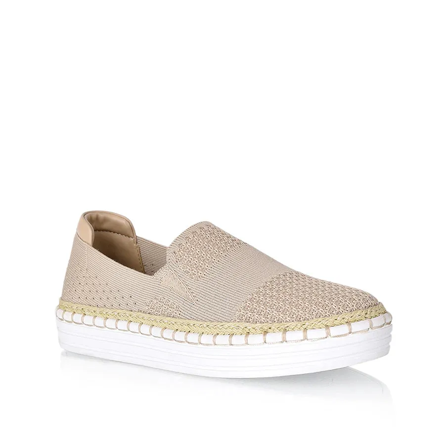 Queen Slip On Sneaker Natural