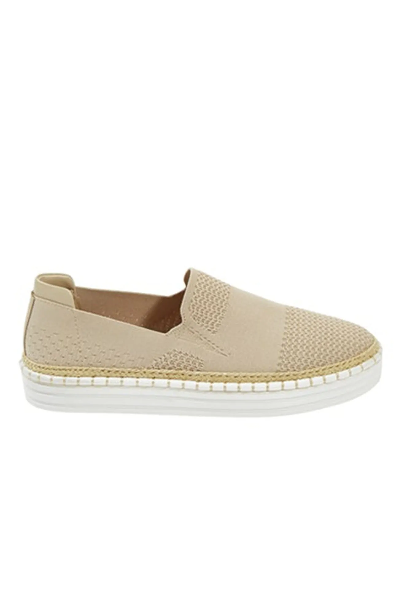 Queen Slip On Sneaker Natural