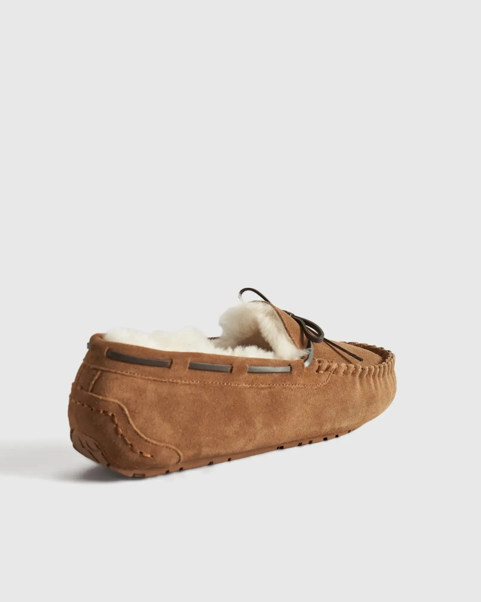 Quince Australian Shearling Moccasin Slippers