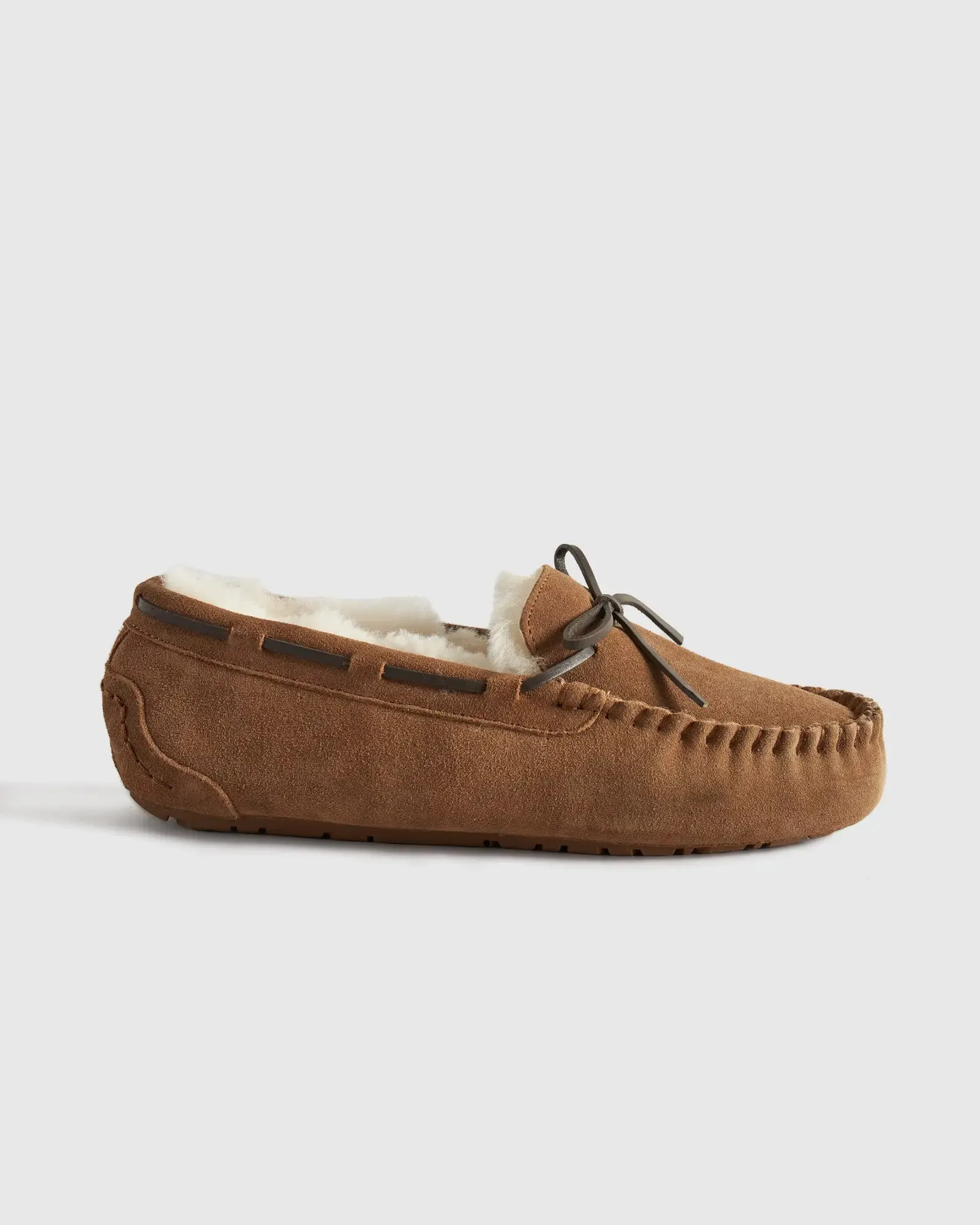 Quince Australian Shearling Moccasin Slippers