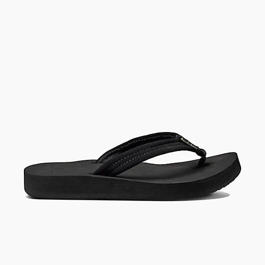 Reef Cushion Breeze Sandal-Black/Black