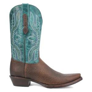 Rio Lobo Embroidered Snip Toe Cowboy Boots