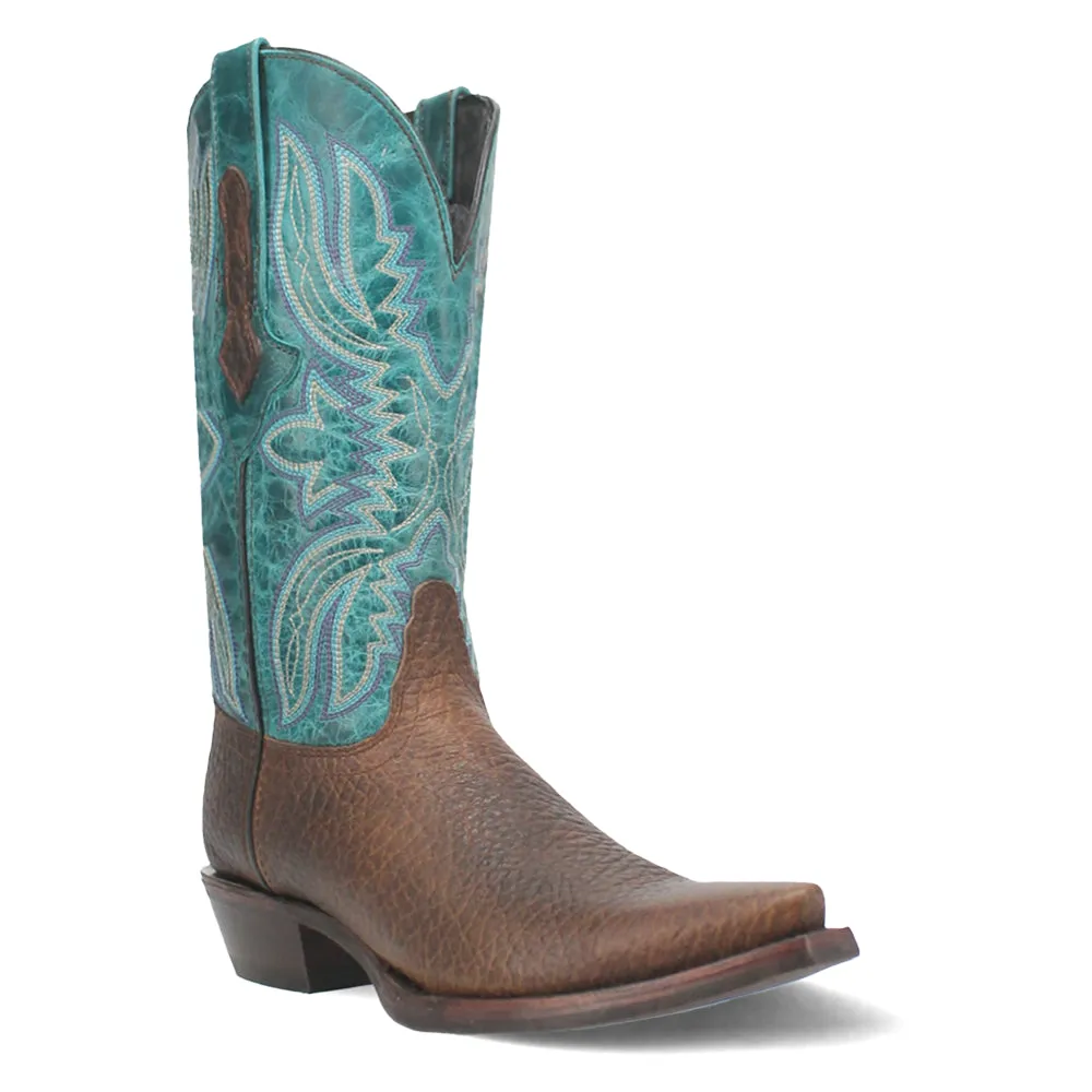 Rio Lobo Embroidered Snip Toe Cowboy Boots