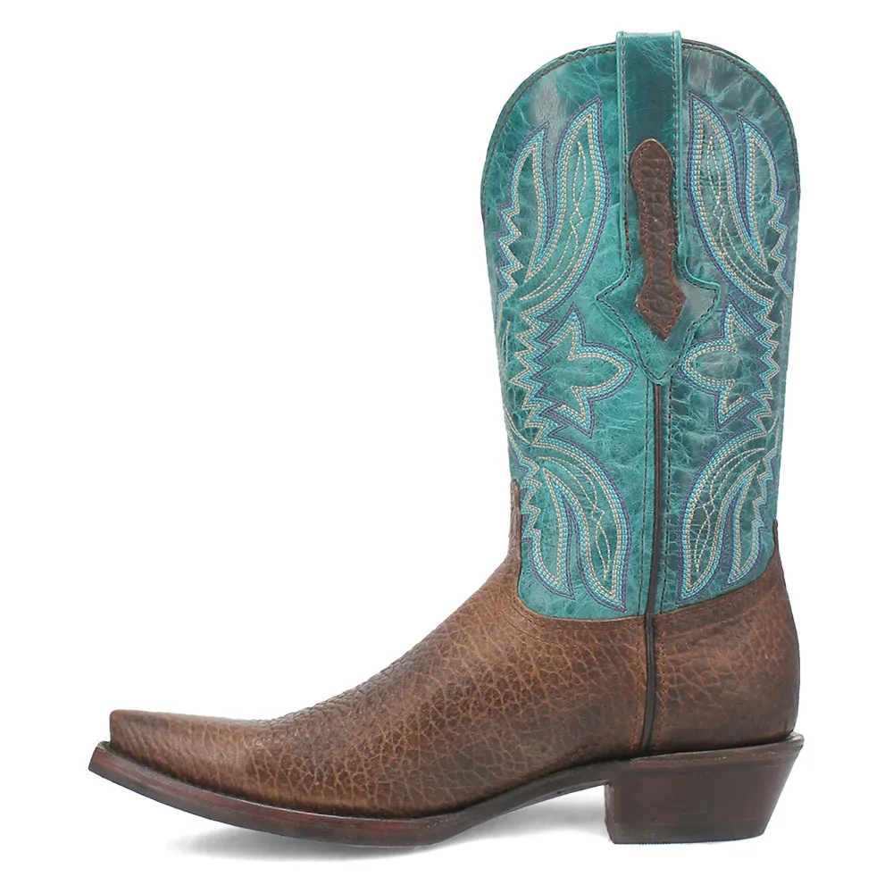 Rio Lobo Embroidered Snip Toe Cowboy Boots