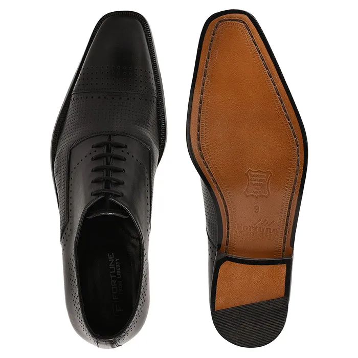 Ritzy Leather Oxford Style Dress Shoes