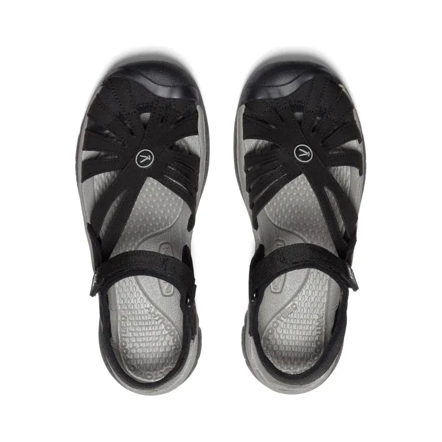 Rose Sandal - Black | Neutral Gray