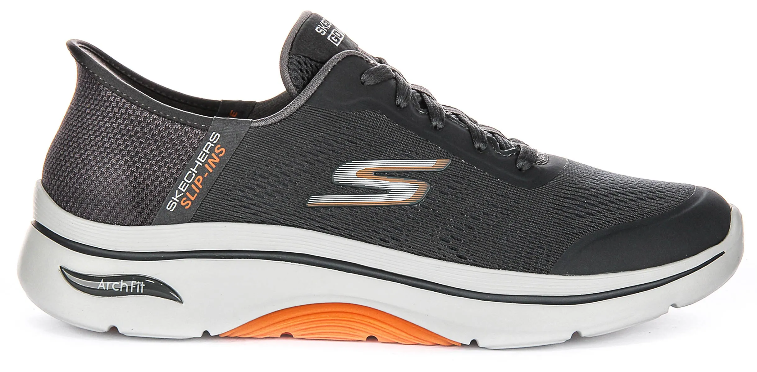 Skechers Arch Fit 2.0 In Charcoal For Men