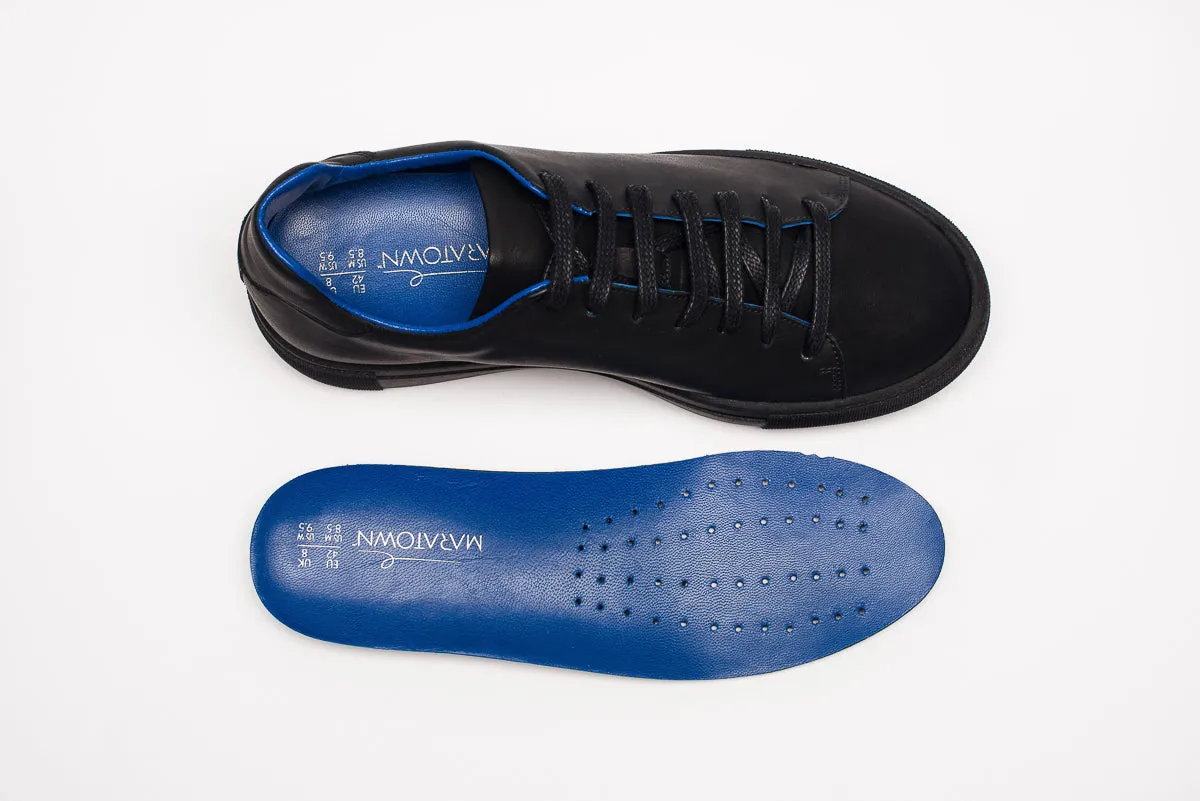 Sneakers, Black, Blue Limited Edition