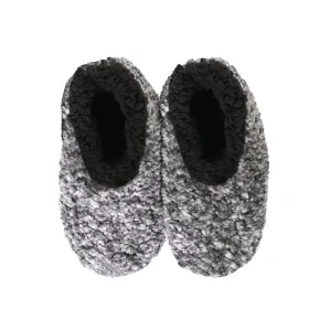 SnuggUps Kids Tie Dye Charcoal Slippers Large