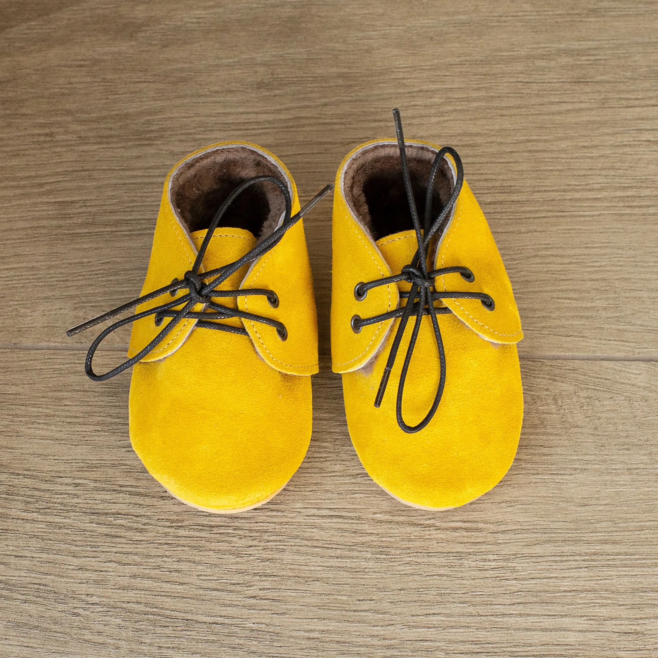 Suede winter toddler shoes