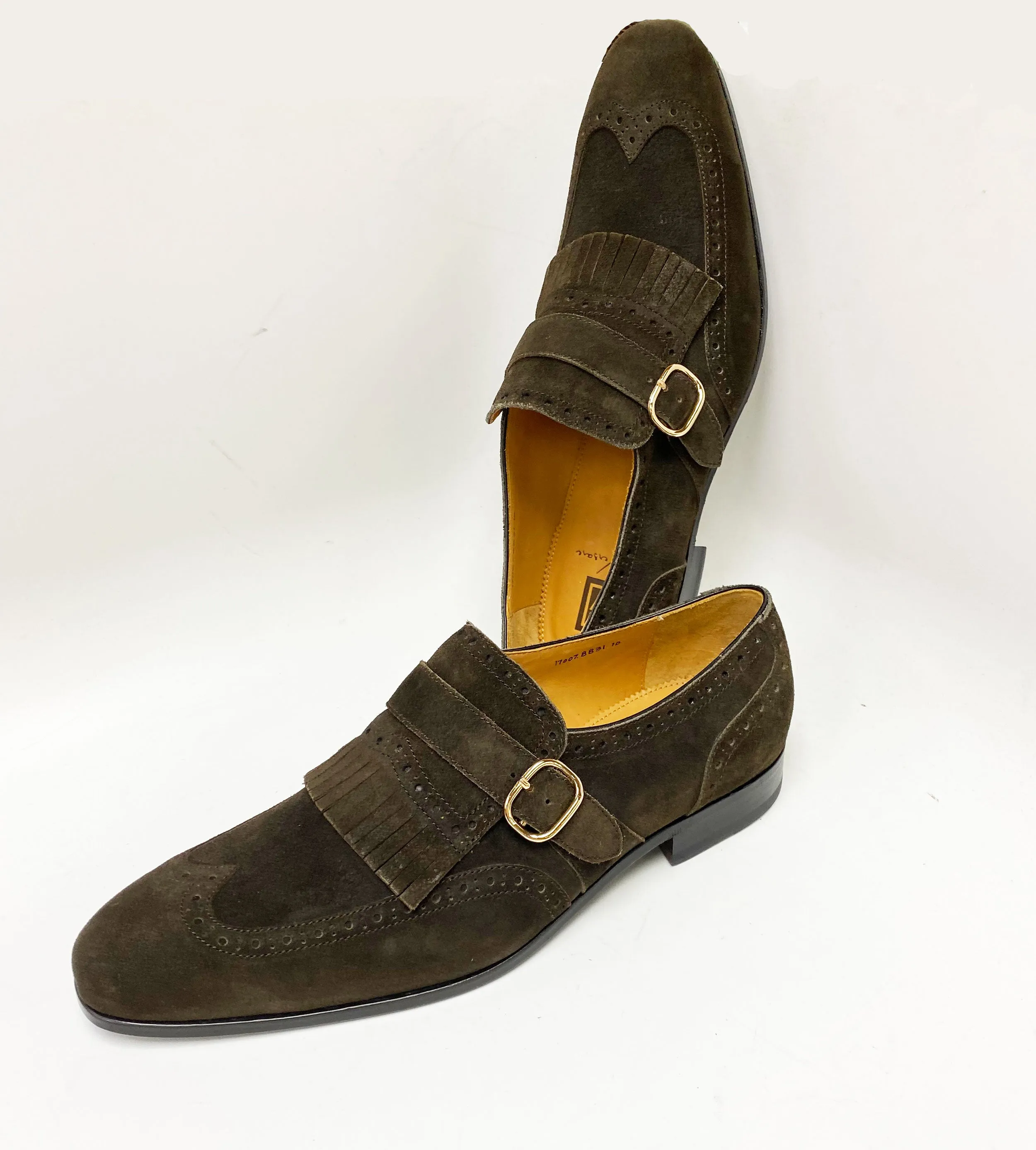 Supple Suede Slip-On Shoe Brown