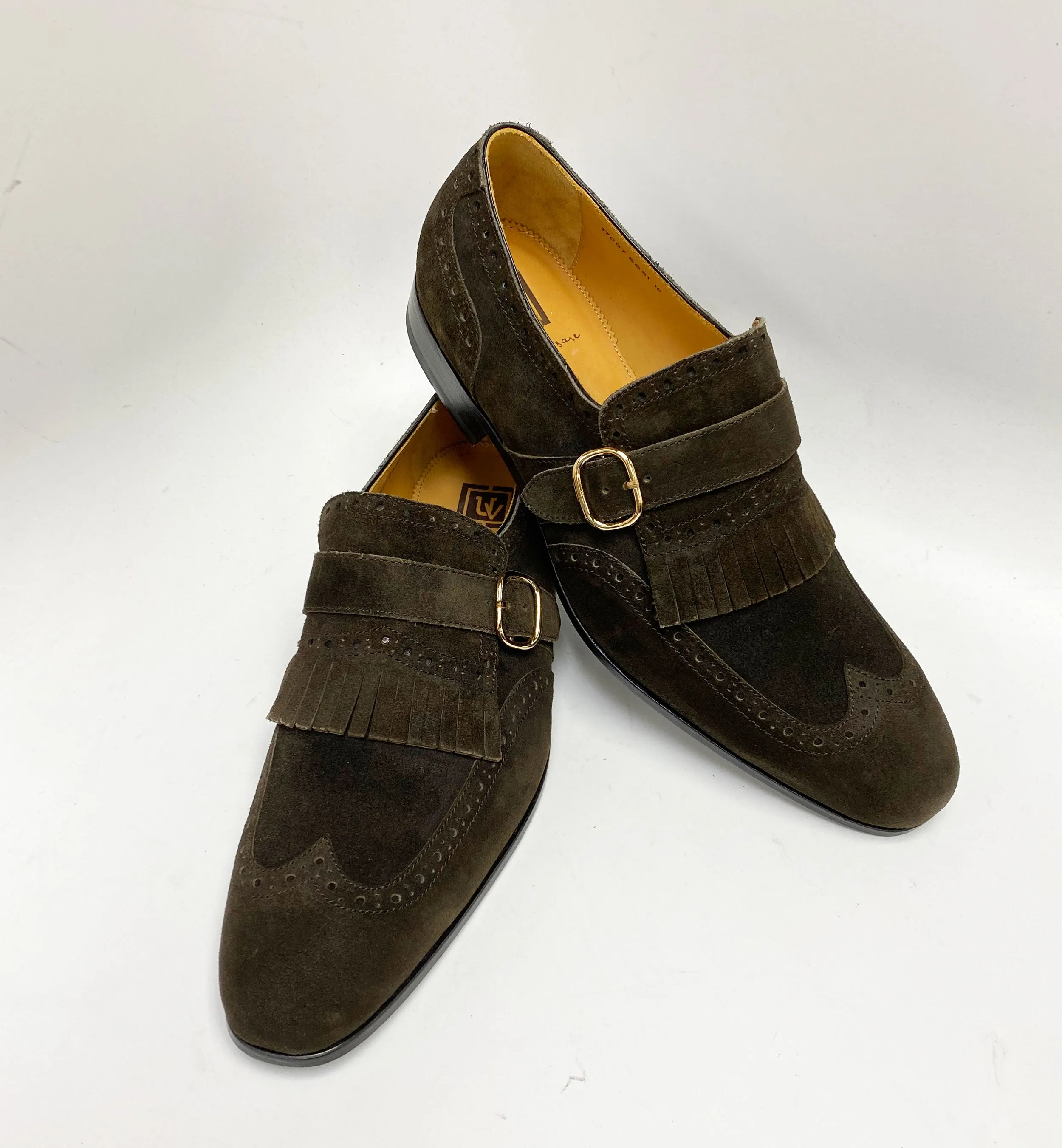 Supple Suede Slip-On Shoe Brown