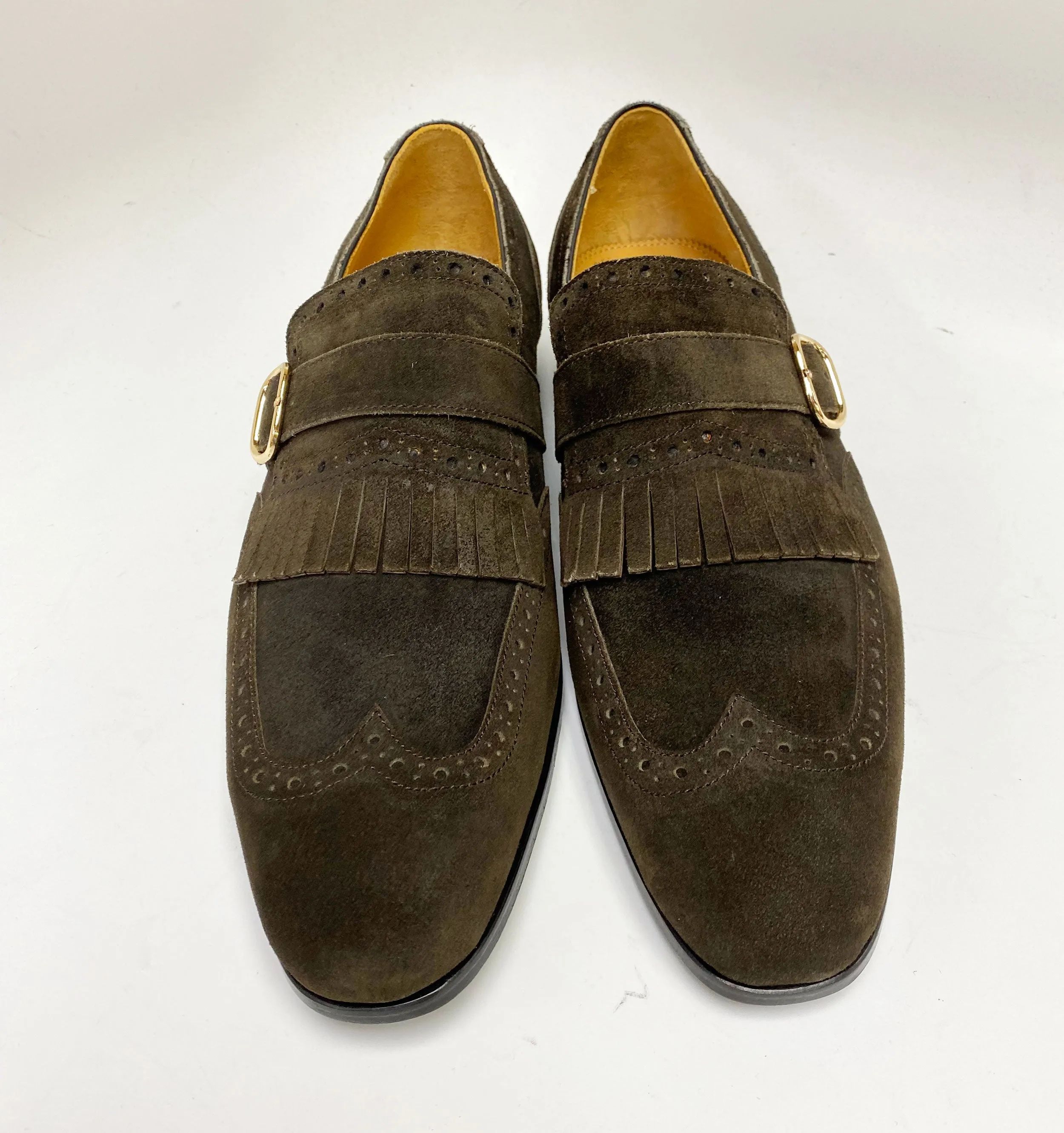 Supple Suede Slip-On Shoe Brown