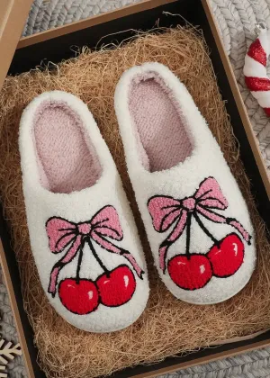 Sweet Cherry Pie Slippers