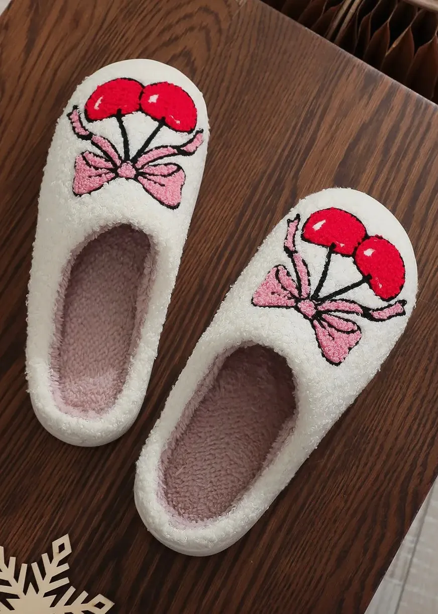 Sweet Cherry Pie Slippers