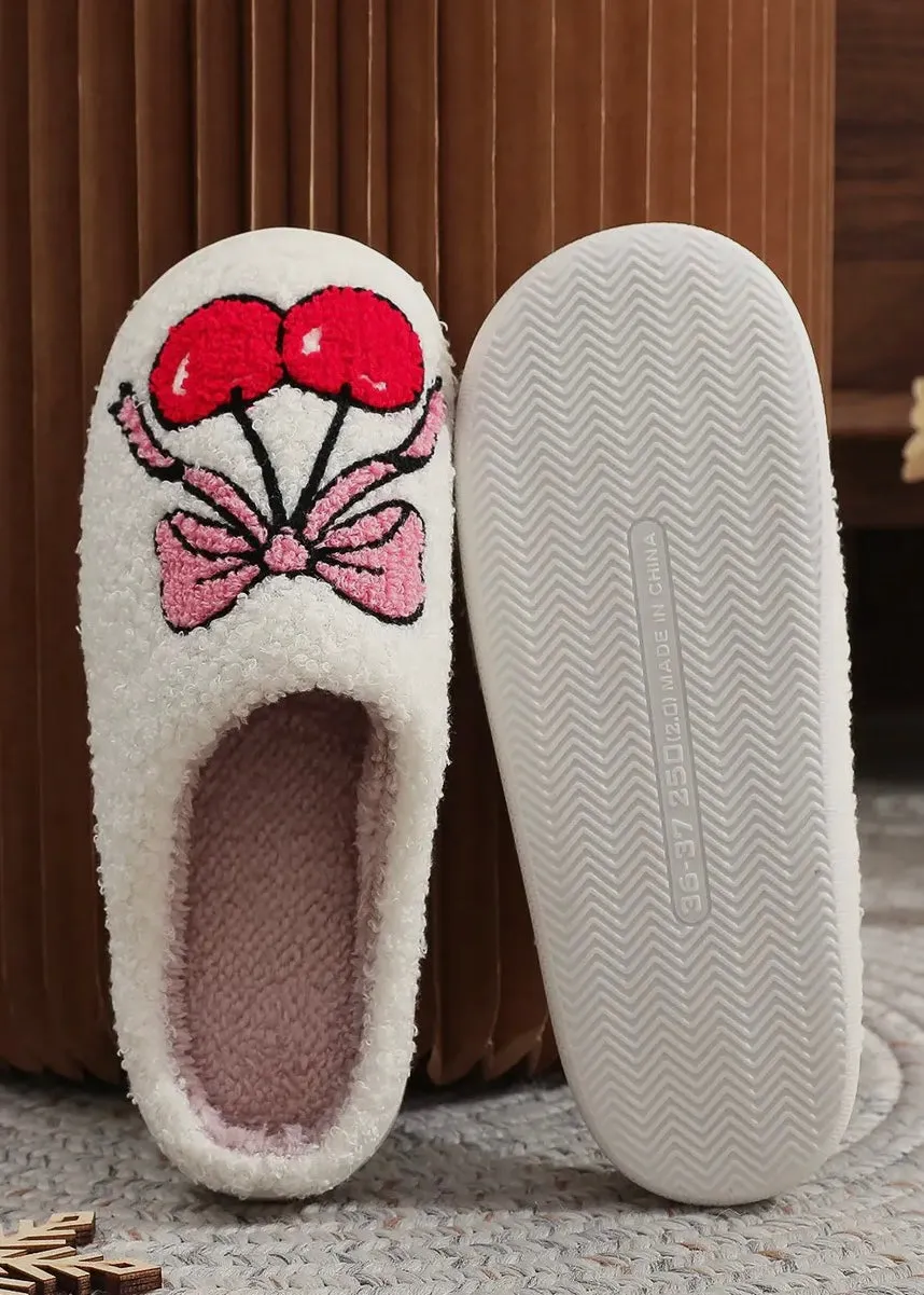 Sweet Cherry Pie Slippers