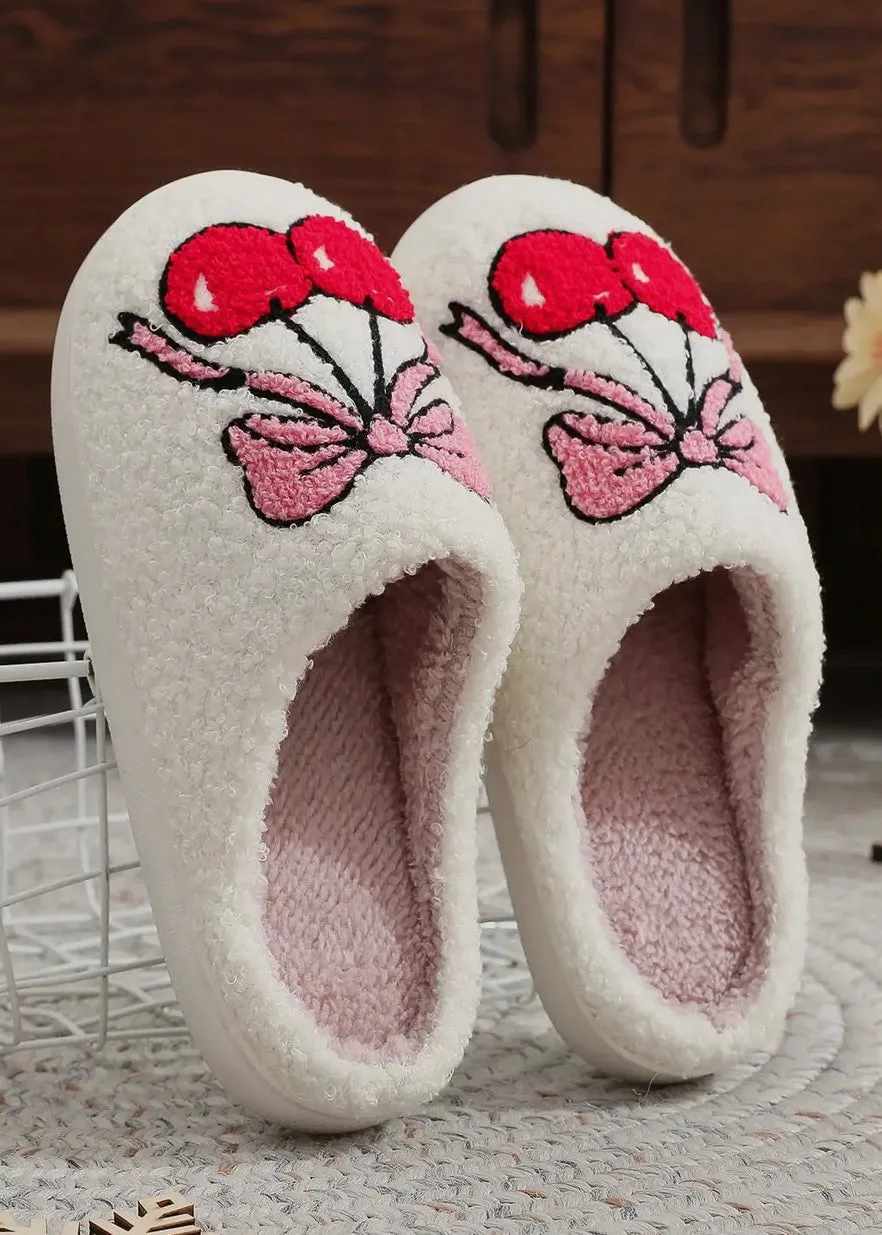 Sweet Cherry Pie Slippers