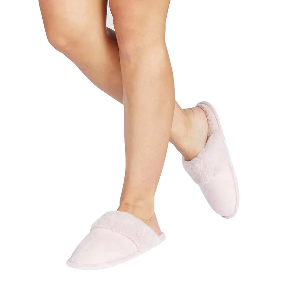 Swift Slipper in Pale Pink Fabric