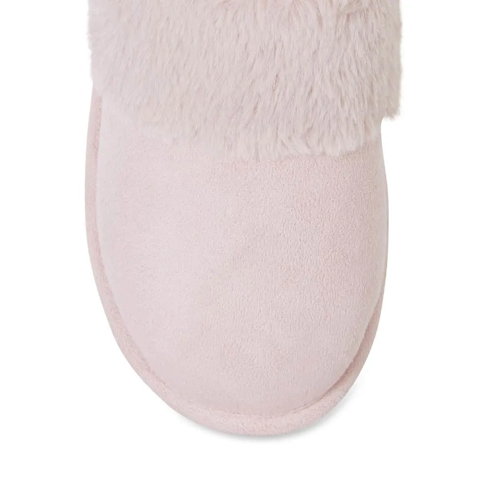 Swift Slipper in Pale Pink Fabric