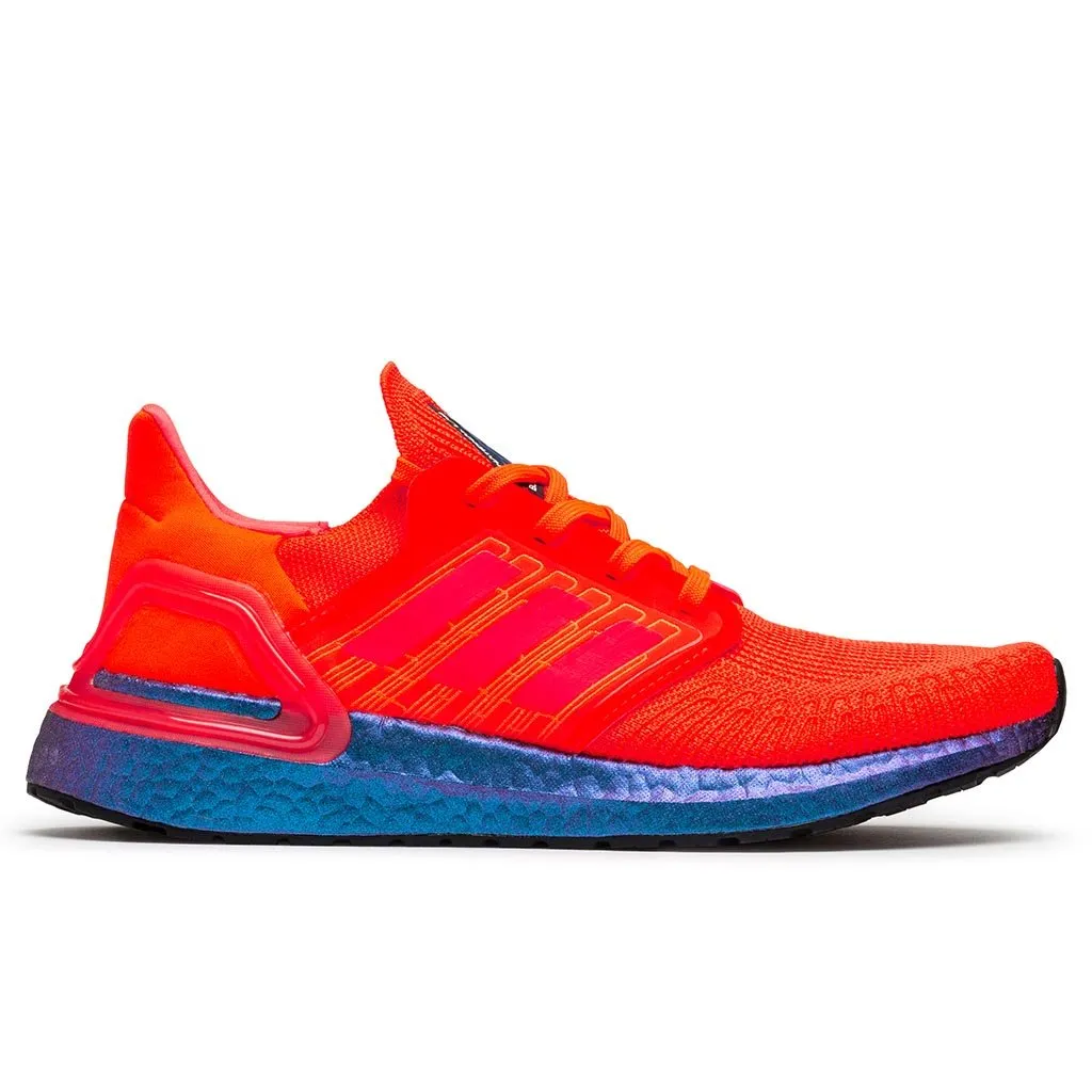 Ultraboost 20 - Solar Red/Blue