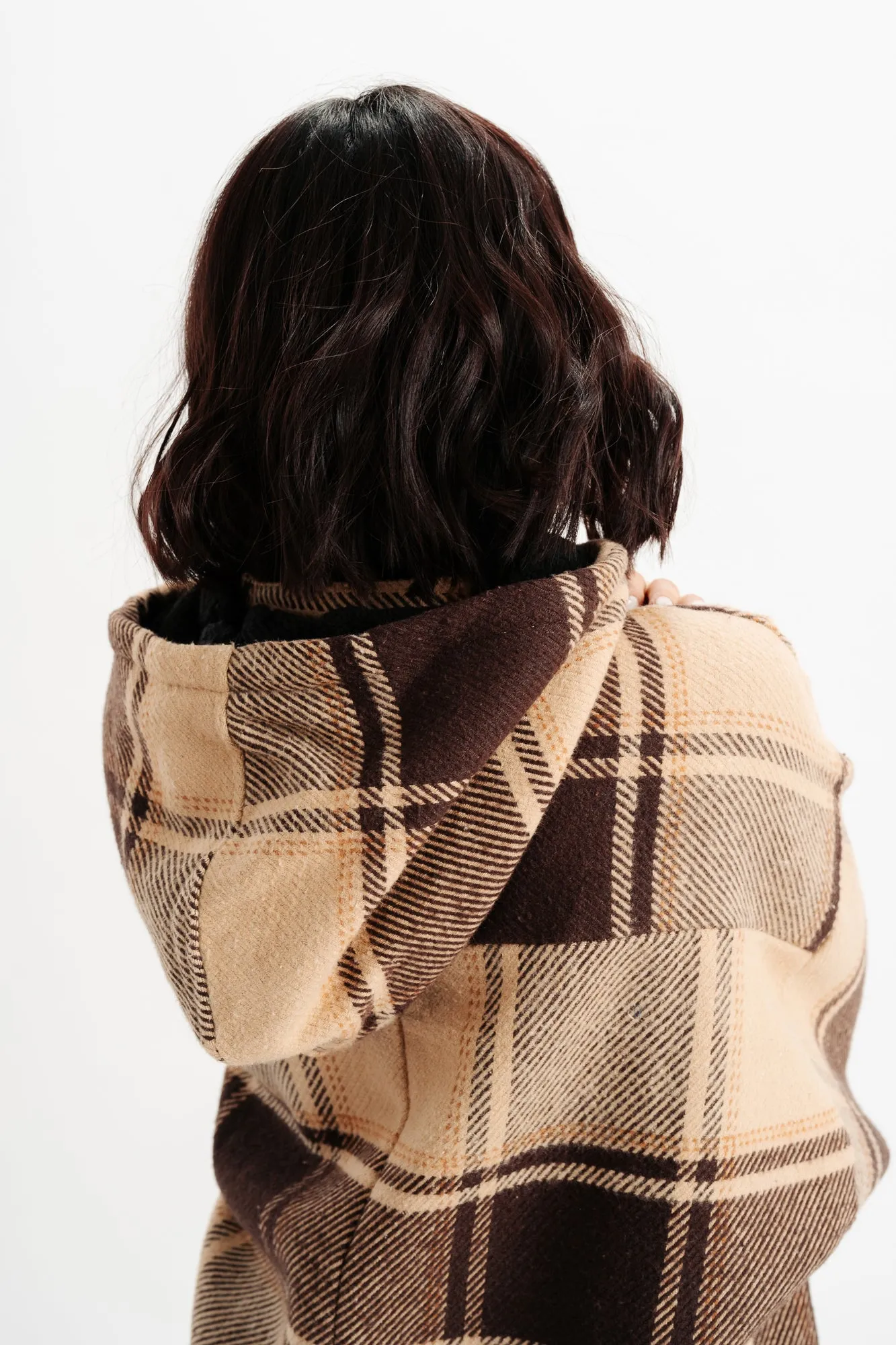 Unisex Oversized Brown Jacket