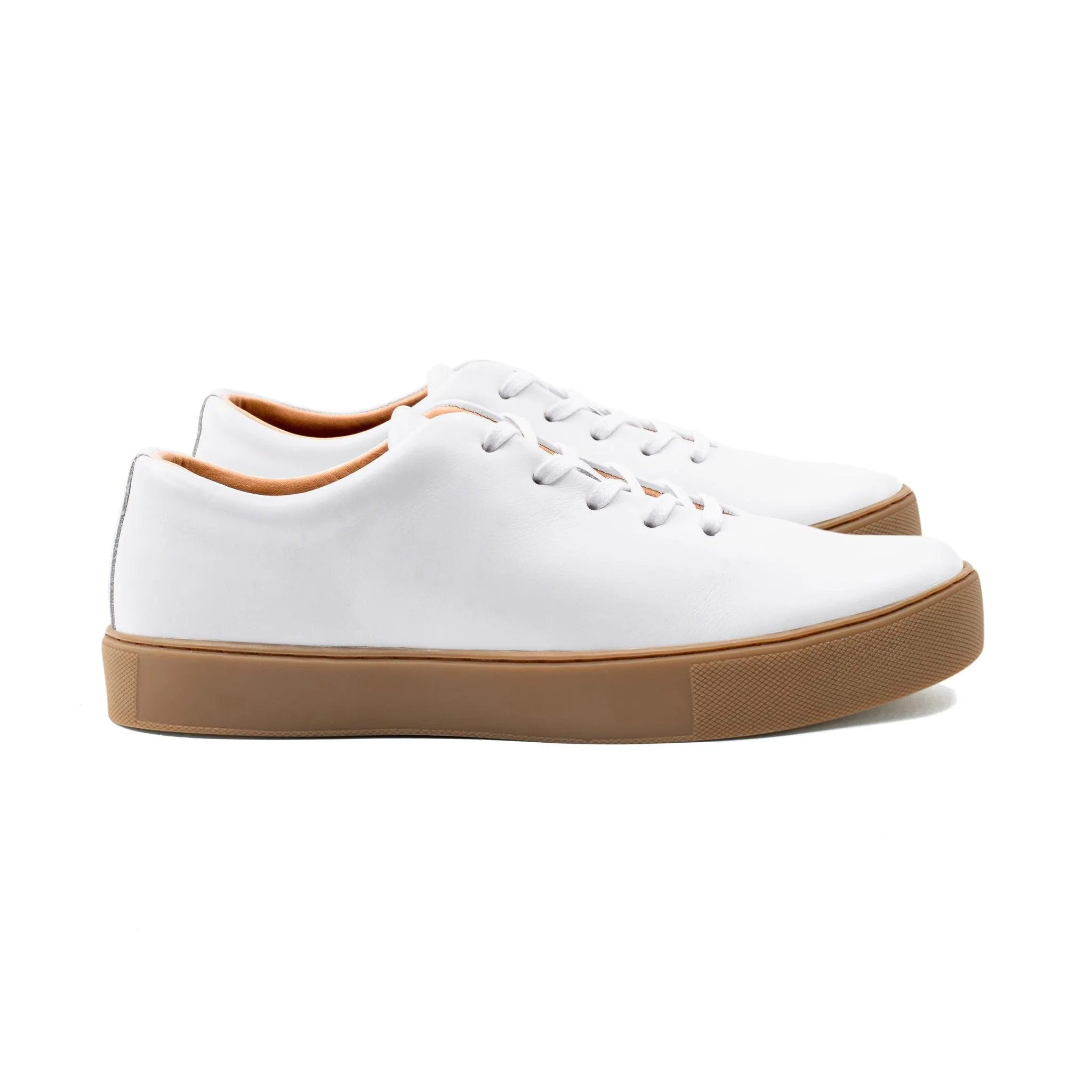 Upton Wholecut - All White Calf