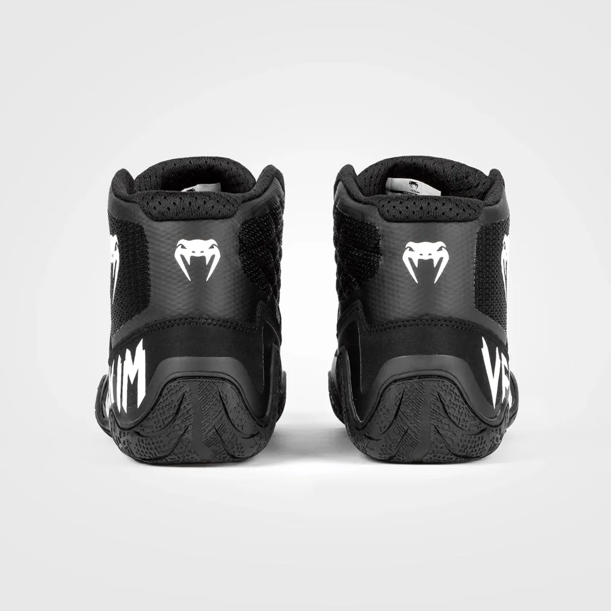 Venum Elite Wrestling Shoes Black/White