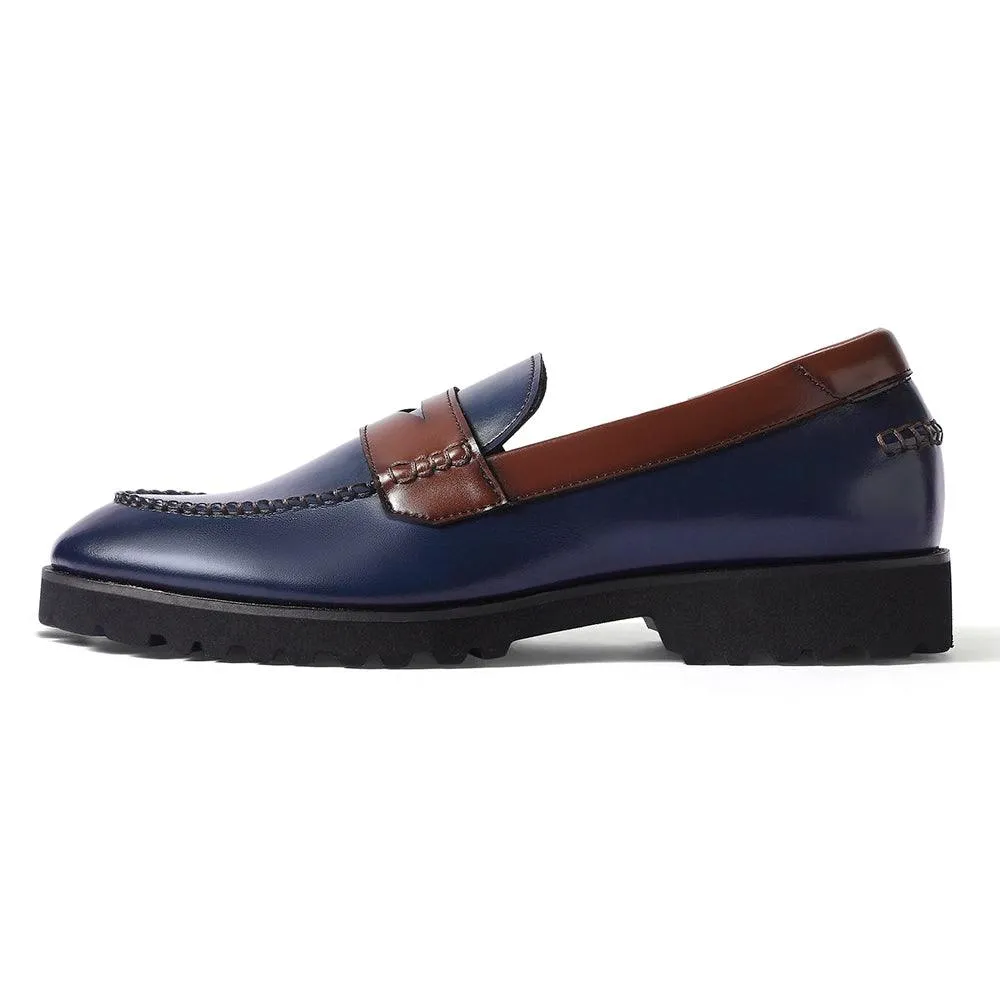 Windon Featherlite - Blue Penny Chunky Loafers