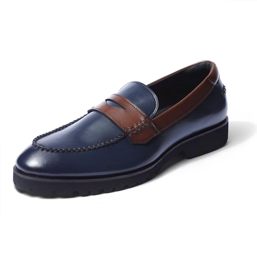 Windon Featherlite - Blue Penny Chunky Loafers