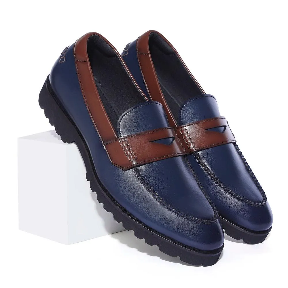 Windon Featherlite - Blue Penny Chunky Loafers