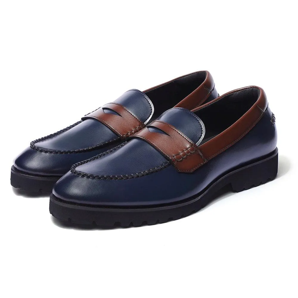 Windon Featherlite - Blue Penny Chunky Loafers