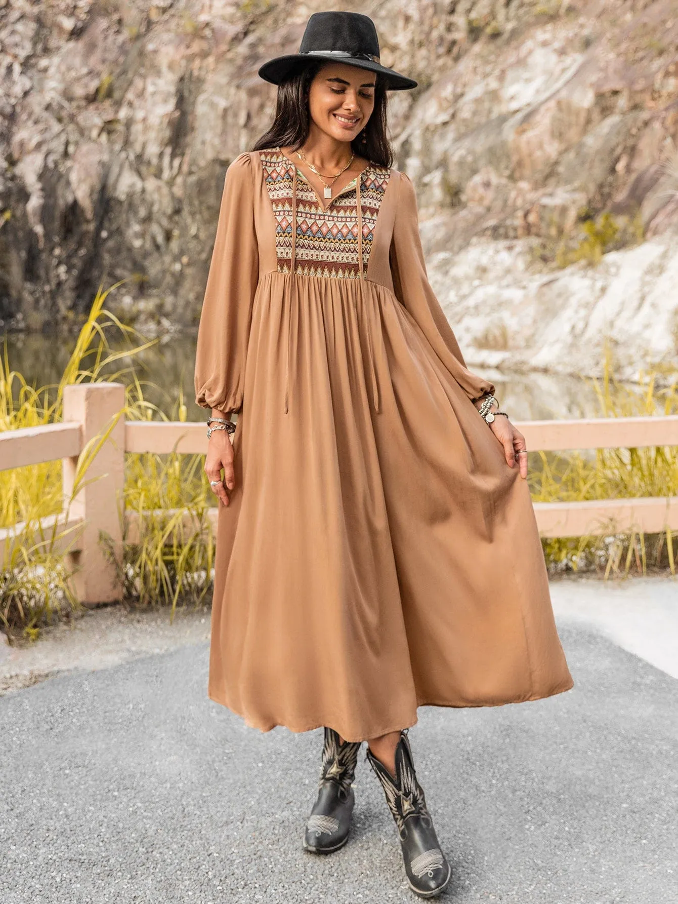 Winter Sands Maxi Dress