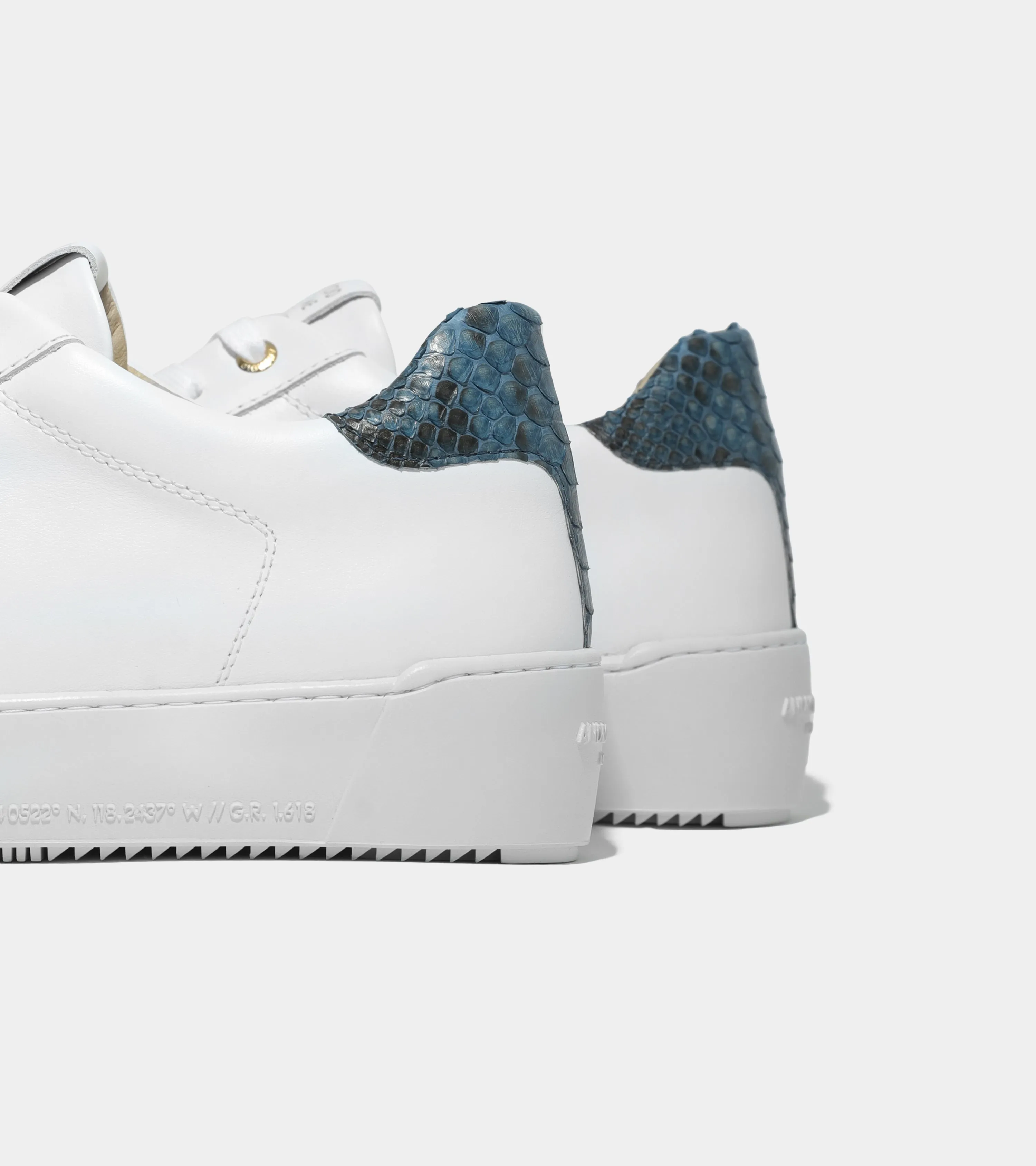 Zuma | White Blue Real Python AHP232-14